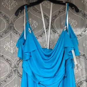 Stretch jersey size 24 spaghetti straps